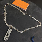 Louis Vuitton PENDANT SILVER SKATEBOARD