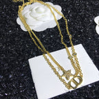DIOR PETIT DOUBLE NECKLACE