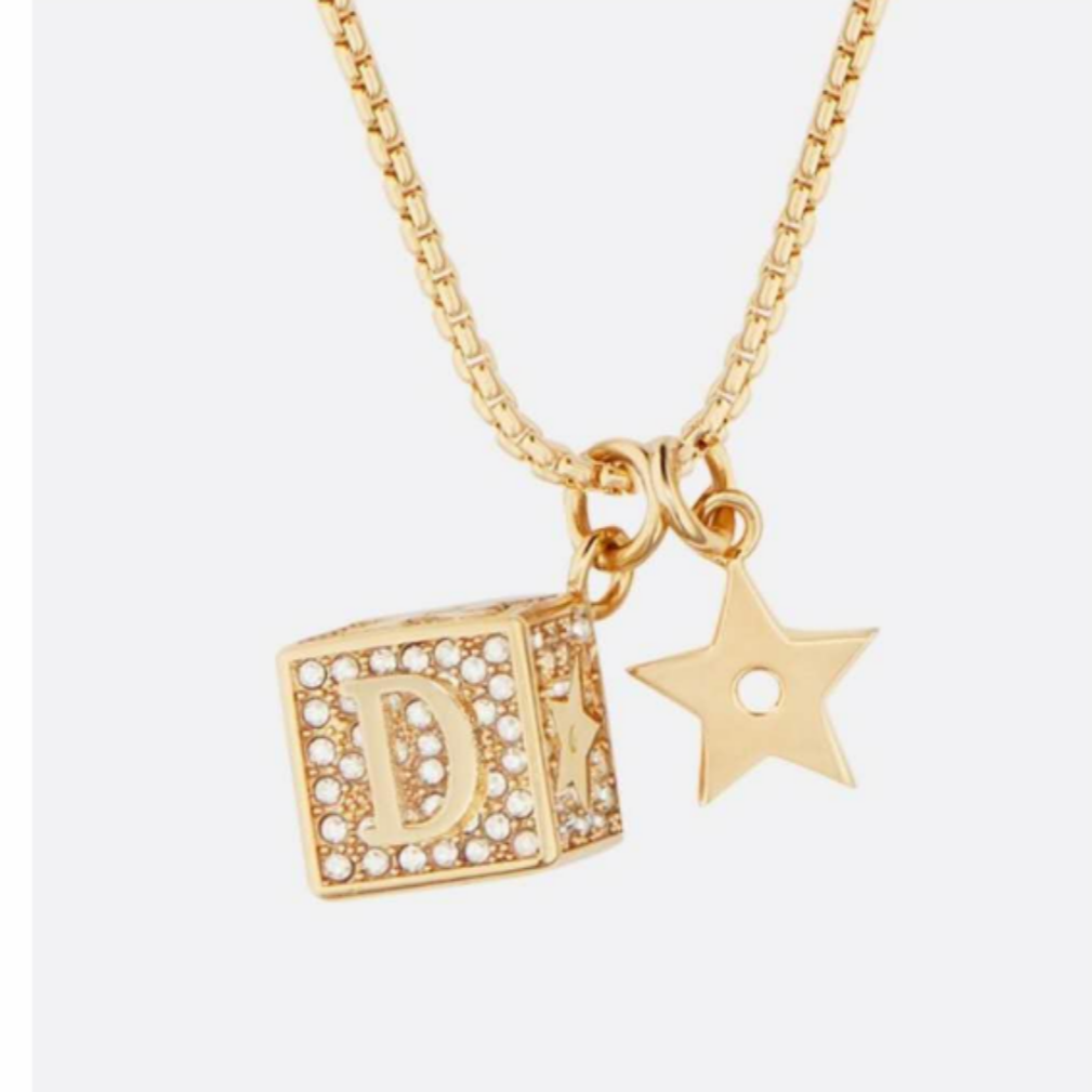 DIOR DICE NECKLACE