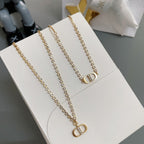 DIOR CHAIN DIAMOND NECKLACE