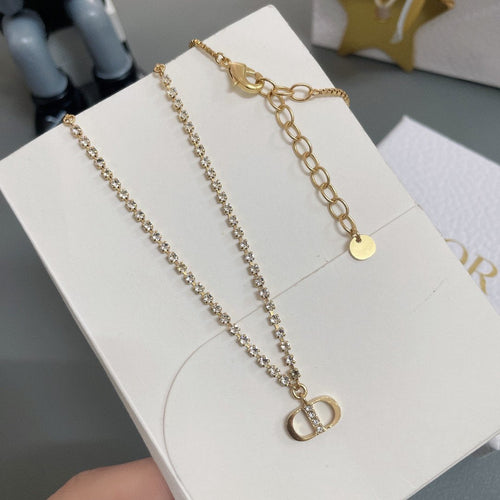 DIOR CHAIN DIAMOND NECKLACE