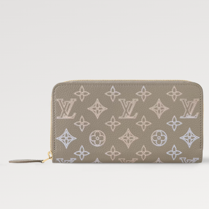 Louis Vuitton ZIPPY WALLET 19.5 MAHINA LEATHER
