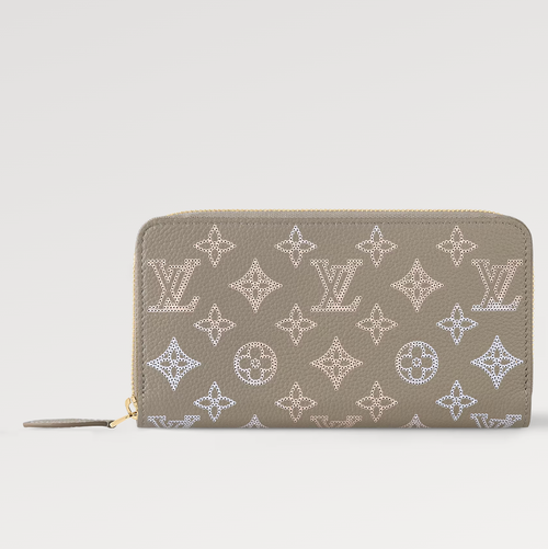 Louis Vuitton ZIPPY WALLET 19.5 MAHINA LEATHER
