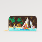 Louis Vuitton VIVIENNE ZIPPY WALLET 9.5 MONOGRAM CANVAS