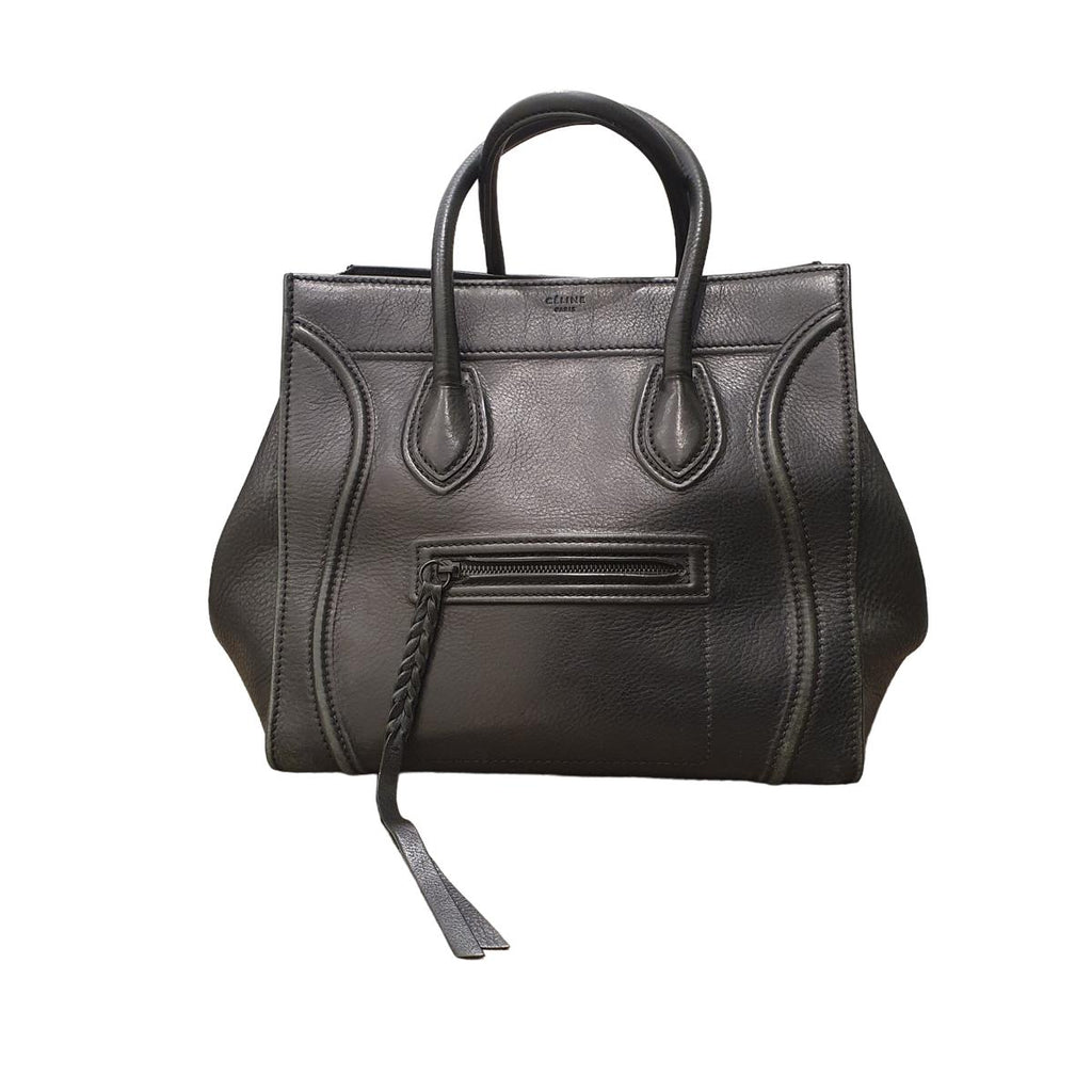 Celine Black Phantom Medium Bag