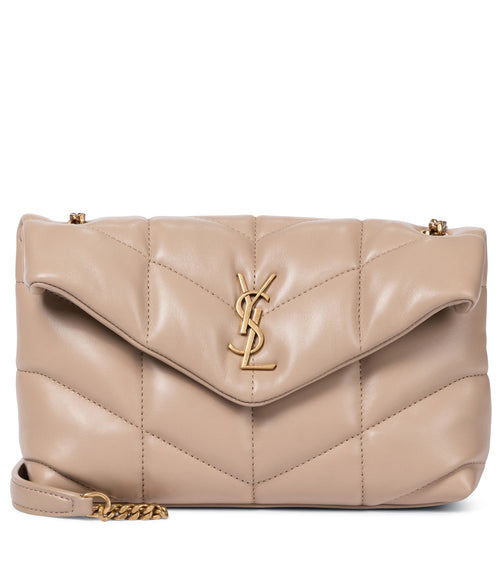 SAINT LAURENT Loulou Puffer Toy Leather Shoulder Bag