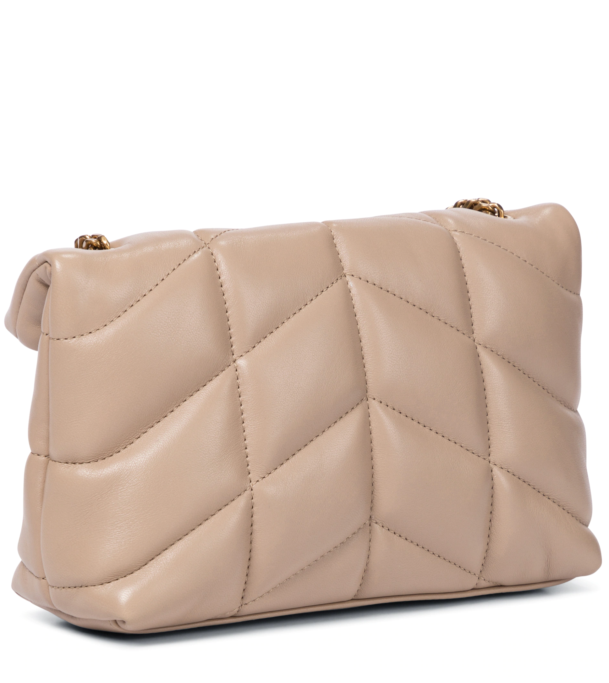 SAINT LAURENT Loulou Puffer Toy Leather Shoulder Bag