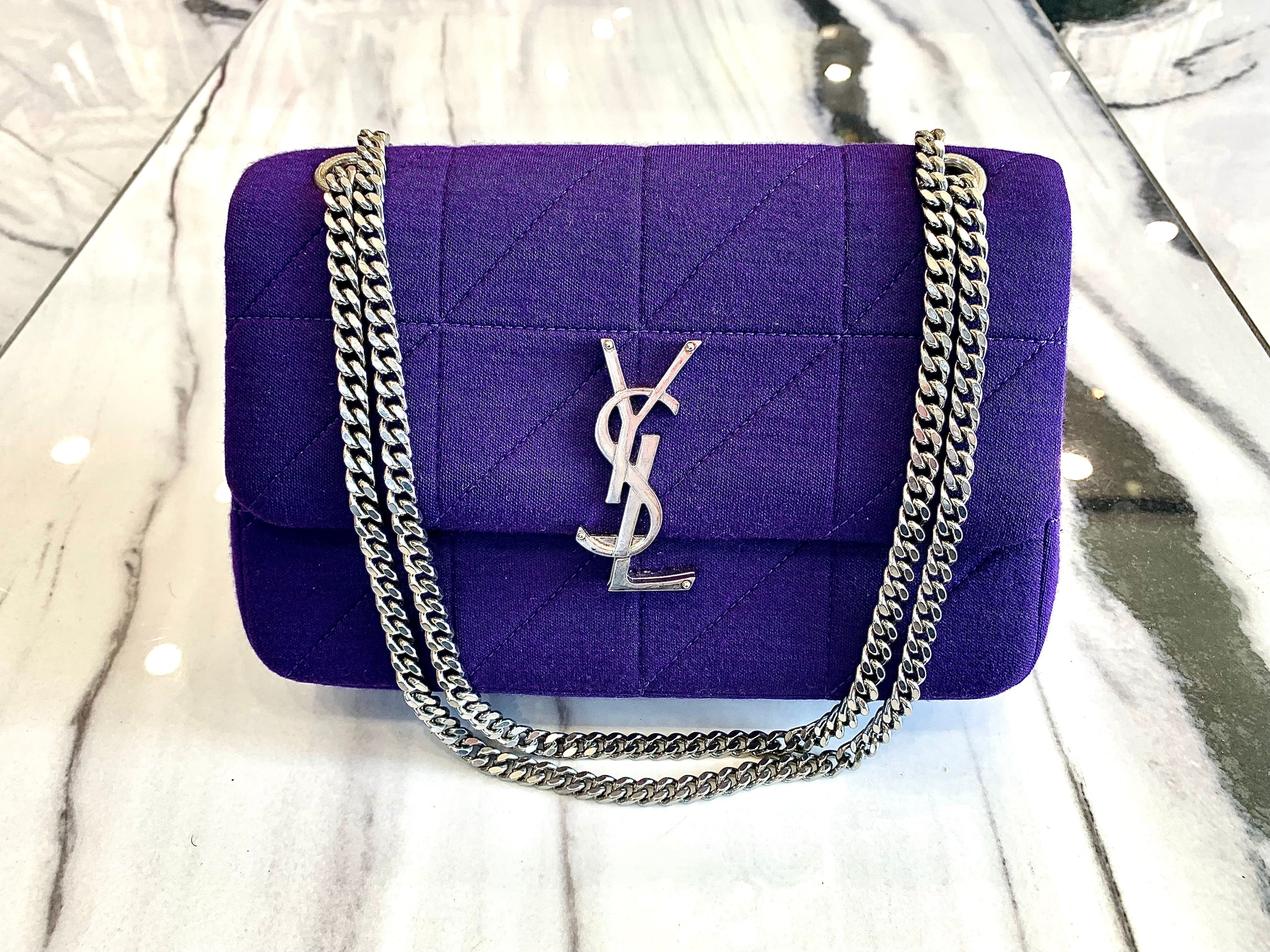 SAINT LAURENT CARRE RIVE GAUCE BAG