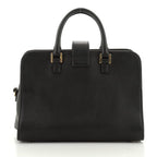 YVES Saint Laurent Leather Baby Monogram Cabas Bag