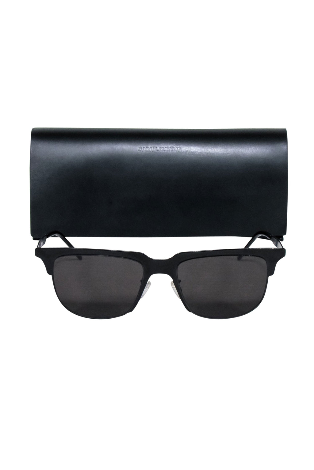 Yves Saint Laurent - Black Metal Slim Sunglasses