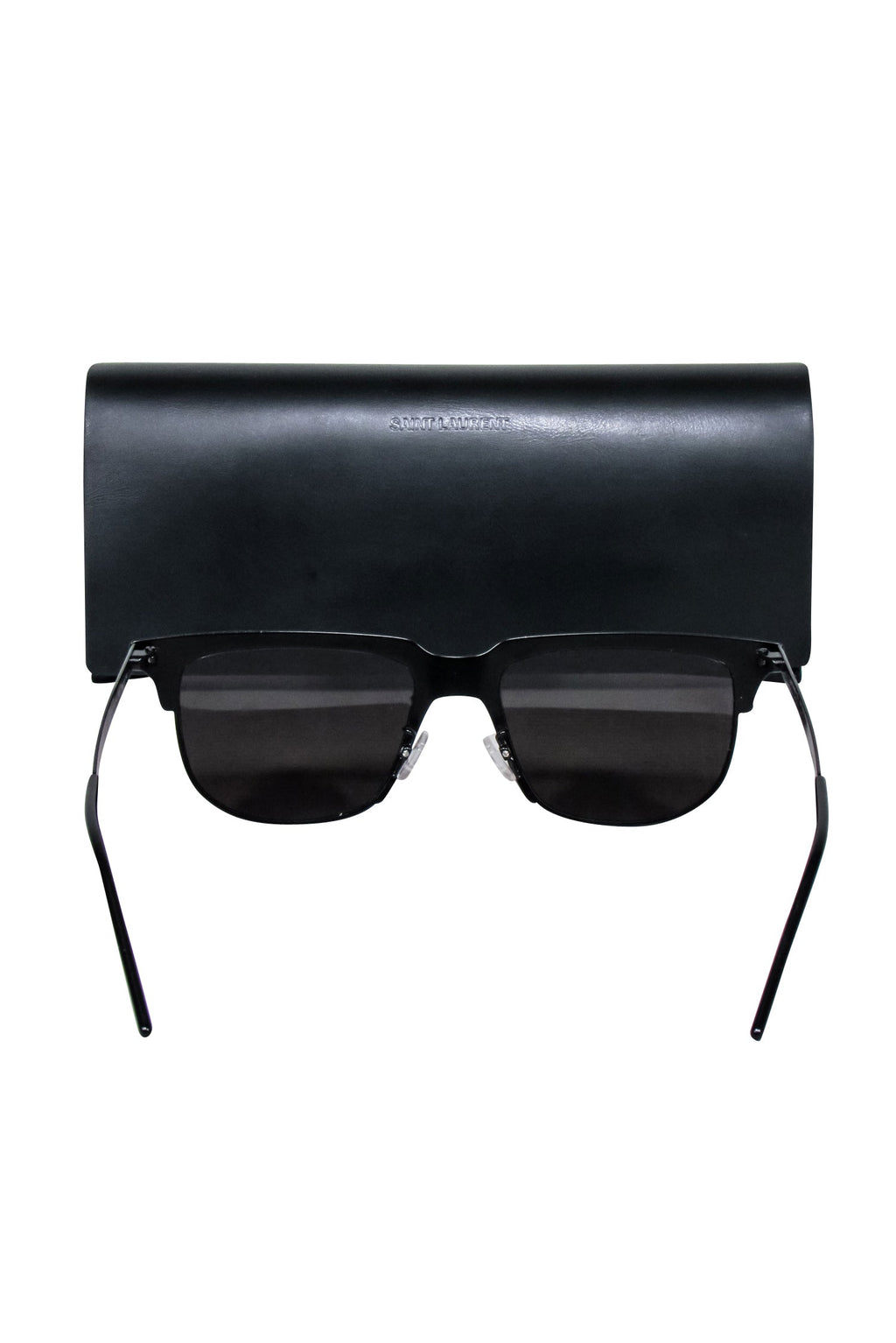Yves Saint Laurent - Black Metal Slim Sunglasses