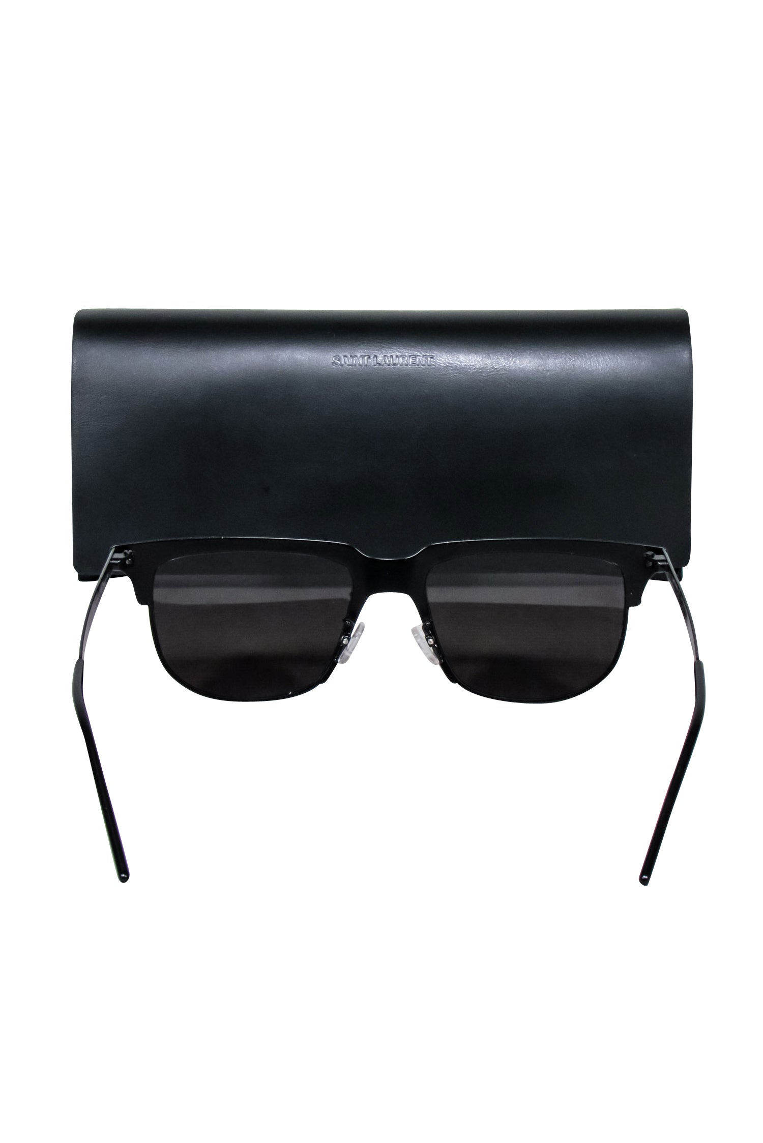 Yves Saint Laurent - Black Metal Slim Sunglasses