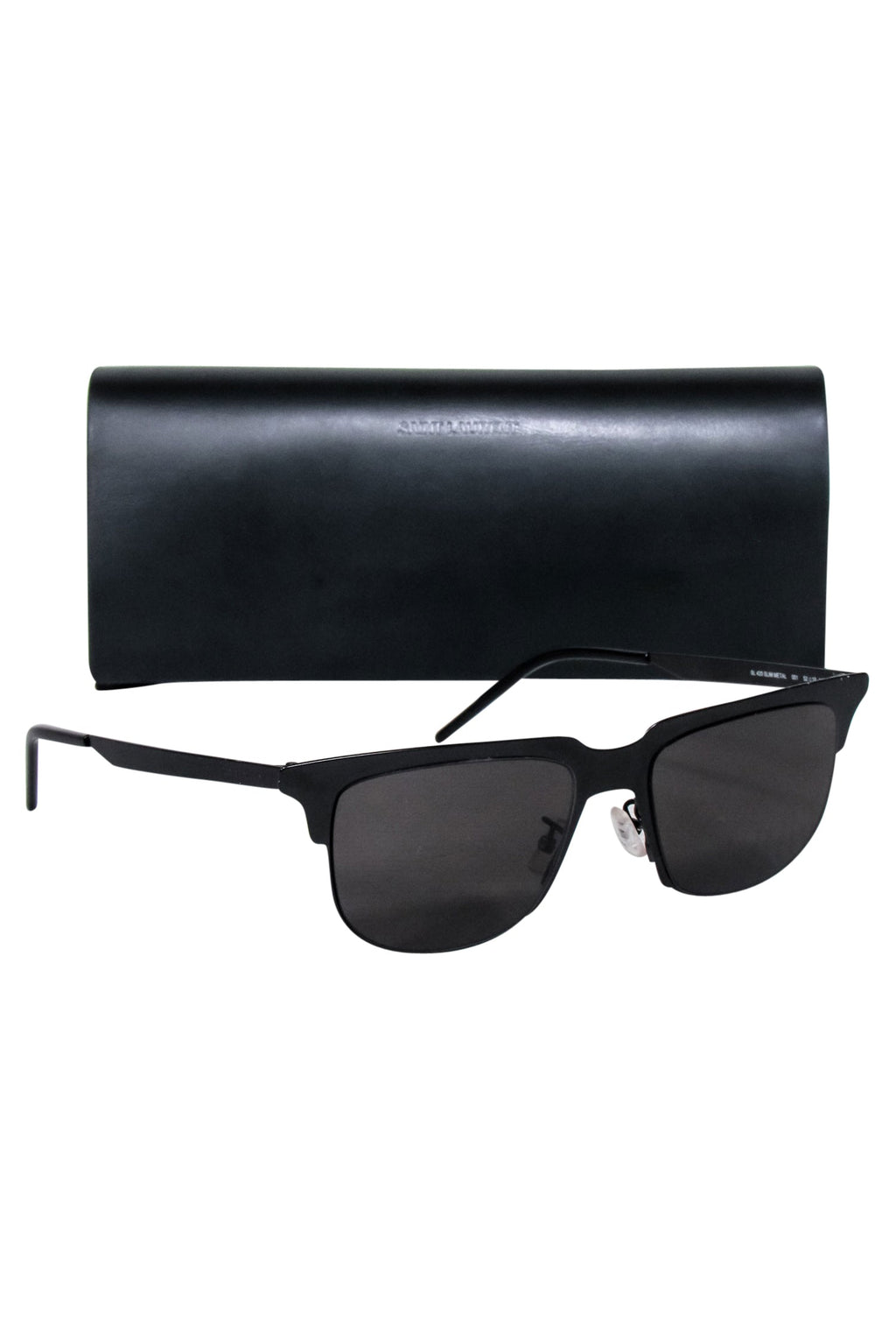 Yves Saint Laurent - Black Metal Slim Sunglasses