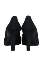 Yves Saint Laurent - Black Pointed Toe Pump w/ Pleated Detail Sz 7.5