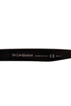 Yves Saint Laurent - Black Rounded Large Sunglasses
