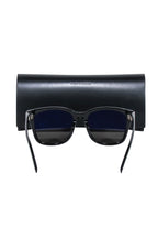 Yves Saint Laurent - Black Square Sunglasses w/ Logo Side Detail