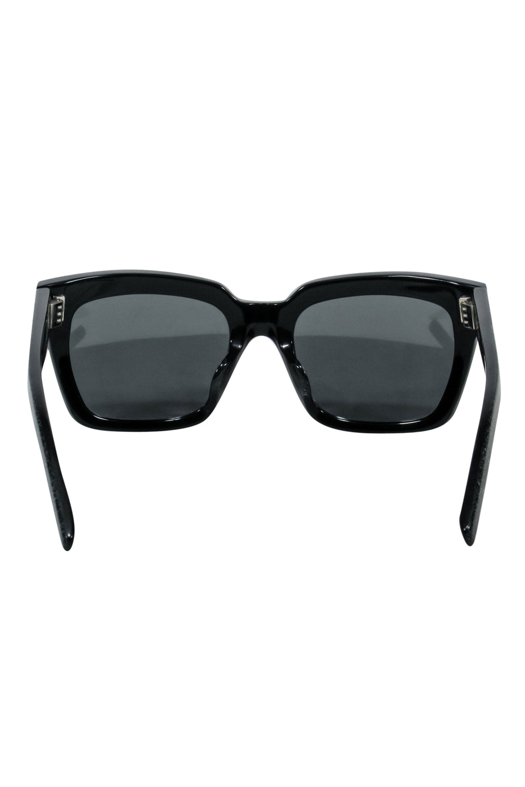 Yves Saint Laurent - Black w/ Glitter print Detail Square Sunglasses
