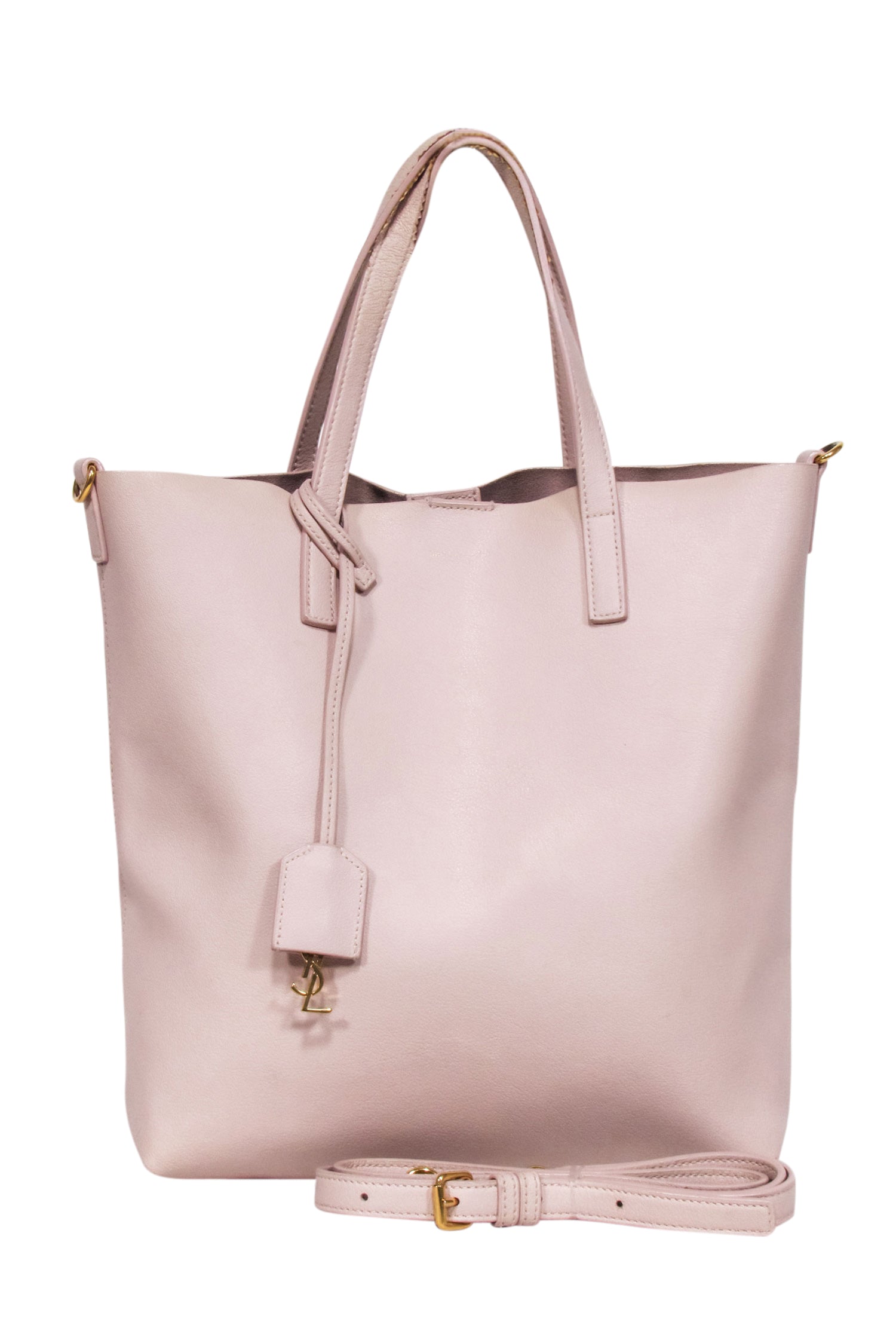 Yves Saint Laurent - Blush Pink Leather Satchel Bag