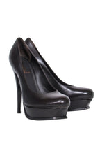 Yves Saint Laurent - Brown Platform Pumps Sz 10