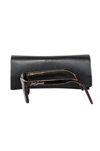 Yves Saint Laurent - Brown Tortoise Square Sunglasses