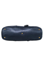 Yves Saint Laurent - Navy Leather Barrel Handbag