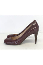 Yves Saint Laurent - Taupe Patent Leather Heels Sz 5.5