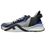 FENDI sneakers Fabric, Leather black flow mens 9