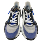 FENDI sneakers Fabric, Leather black flow mens 9