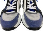 FENDI sneakers Fabric, Leather black flow mens 9