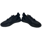 FENDI sneakers Leather, Fabric black Zucca flow 10
