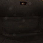 Black Fendi Large Glacier FF Tote Satchel