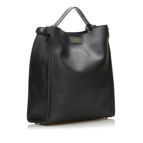 FENDI Zucca Peekaboo X-Lite Satchel