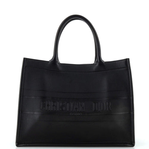 Dior Book Tote Embossed Leather Medium
