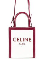 CELINE WoMen's Mini Vertical Cabas Tote Bag Red