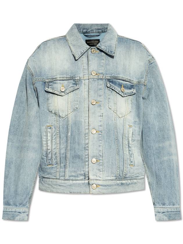 Balenciaga Balenciaga Denim Jacket, Women's, Blue