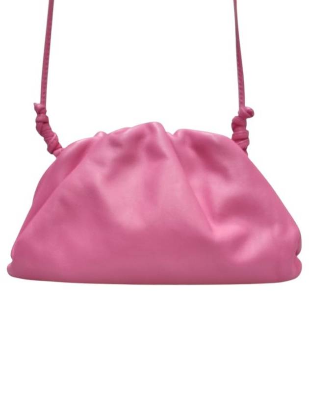 Bottega Veneta 585852 Mini pouch dumpling bag pink color cross