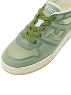 Fendi Match Mesh Low Top Sneakers Green
