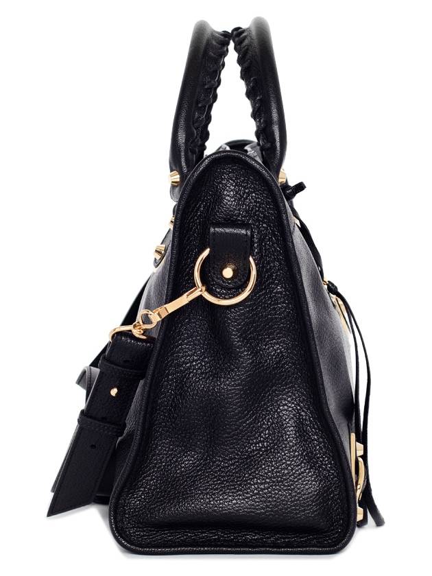 Balenciaga Classic Metallic Edge City Tote Bag Black