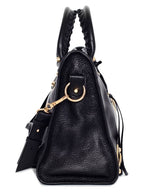 Balenciaga Classic Metallic Edge City Tote Bag Black