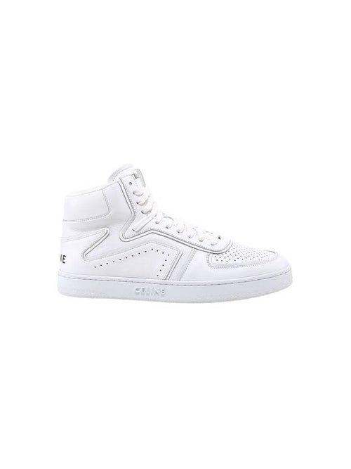 CELINE Men's Z Trainer High Top Sneakers White