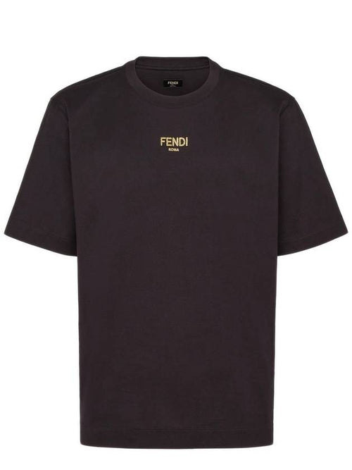 Fendi Fendi T-shirts and Polos Black