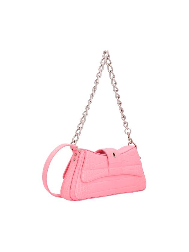 Balenciaga chain shoulder bag pink