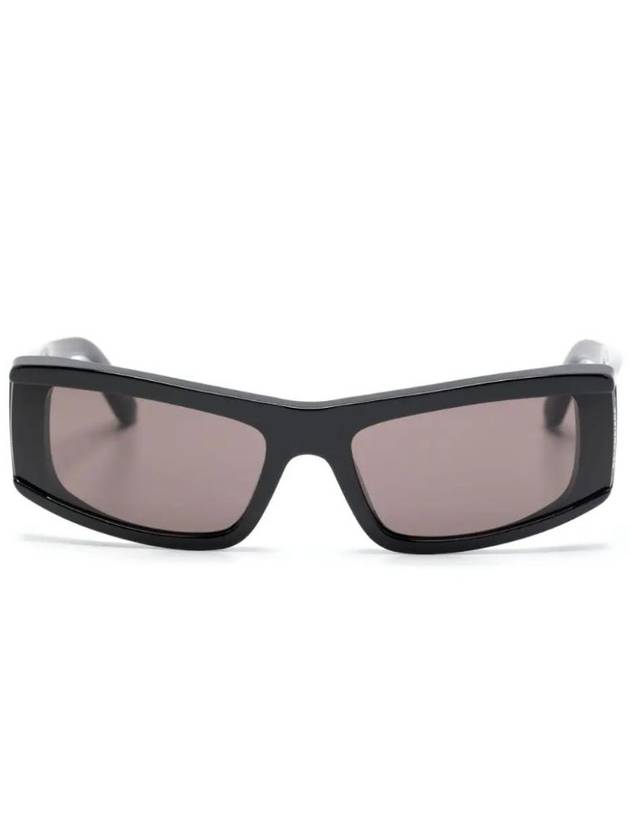 Balenciaga Eyewear Logo Print Square Frame Sunglasses BB0301S