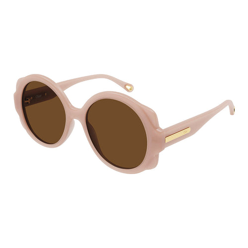 Chloe  CH 0120S 003 55mm Womens Round Sunglasses