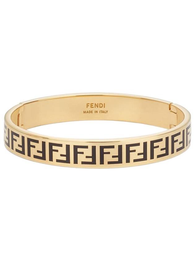 Fendi FF Logo Bracelet Gold