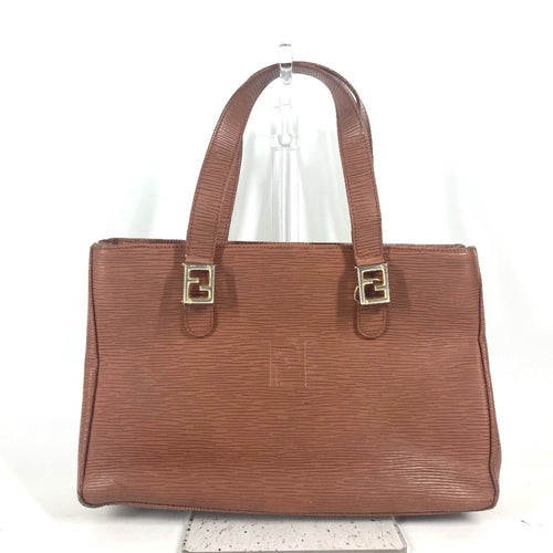 Fendi  Leather Handbag Shoulder Bag Tote Bag ()