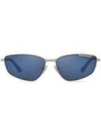 Balenciaga Eyewear Engraved Logo Rectangular Frame Sunglasses