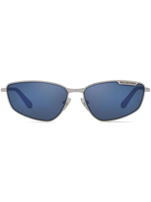 Balenciaga Eyewear Engraved Logo Rectangular Frame Sunglasses