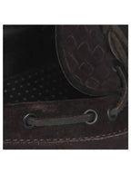 Bottega Veneta Brown Suede Intrecciato Driving Shoes No 260