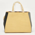 Fendi Tricolor Leather Medium 2Jours Tote